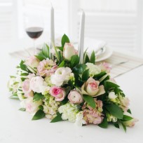 2012년 플로리스트 4월호 잡지 - Long & Low Table Centerpiece