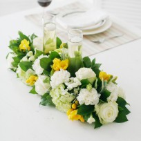 2012년 플로리스트 4월호 잡지 - Long Table Centerpiece