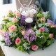 2016년 플로리스트 9월호 잡지- Candle Table Centerpiece Wreath